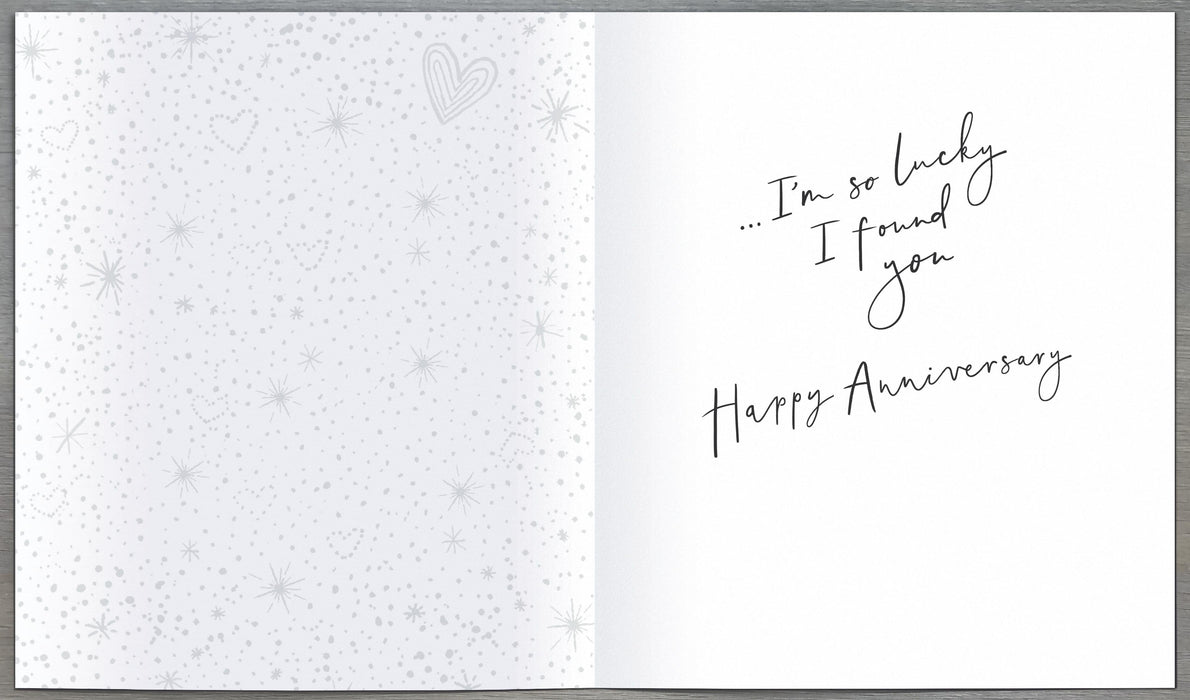 Carlton Anniversary Card for Wedding, Conv Design