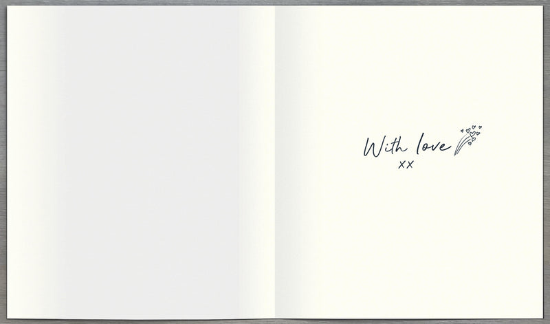 Love and Doodles | Wedding Anniversary Card | Conventional Design | With Envelope