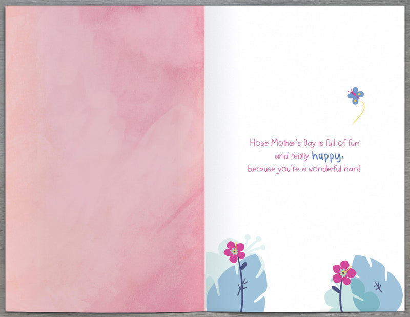 Giddy Critters Mother's Day Card for Grandma, Juvenile Design, 566045