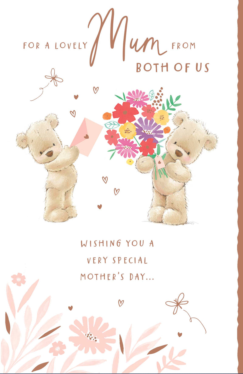 Nutmeg Mother's Day Card for Mum, Cute Design, 566052