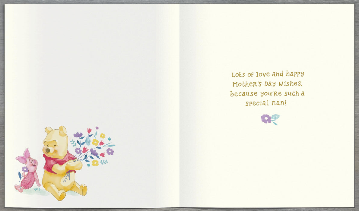 Disney Winnie the Pooh Mother's Day Card for Grandma, Cute Design, 566053