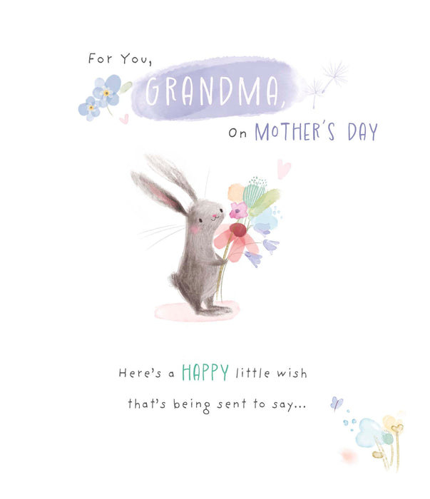 Carlton Mother's Day Card for Grandma, Juvenile Design, 566063