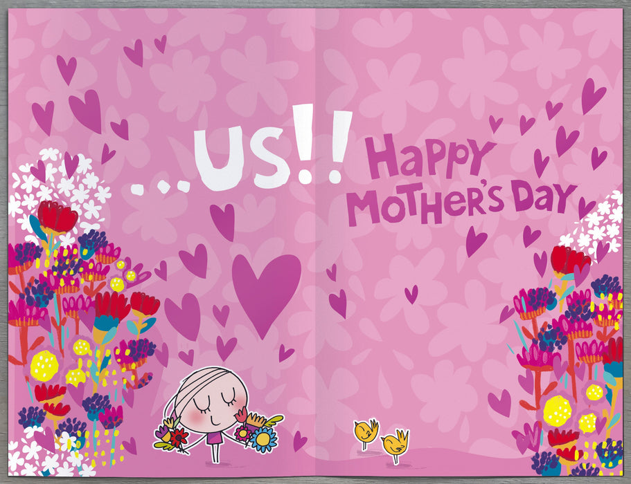 Wigwam Mother's Day Card for Mum, Cute Design, 566139