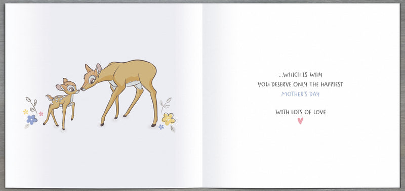 Disney Bambi Mother's Day Card for Mummy, Juvenile Design, 567144