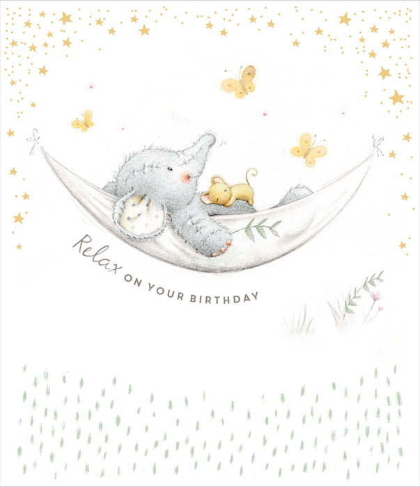 Elliot and Buttons Birthday Card for Cute, Cute Design
