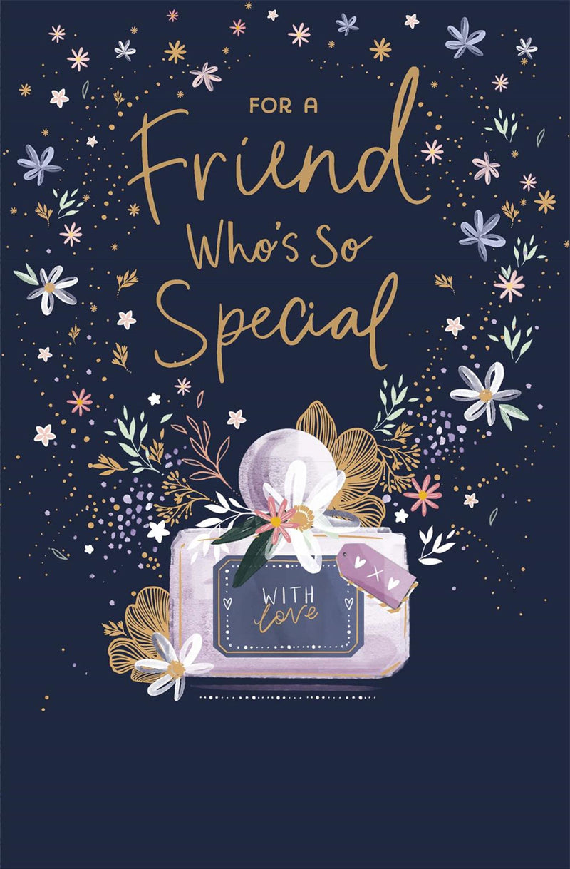 Carlton | Birthday Card Friend | Conventional Design | With Envelope