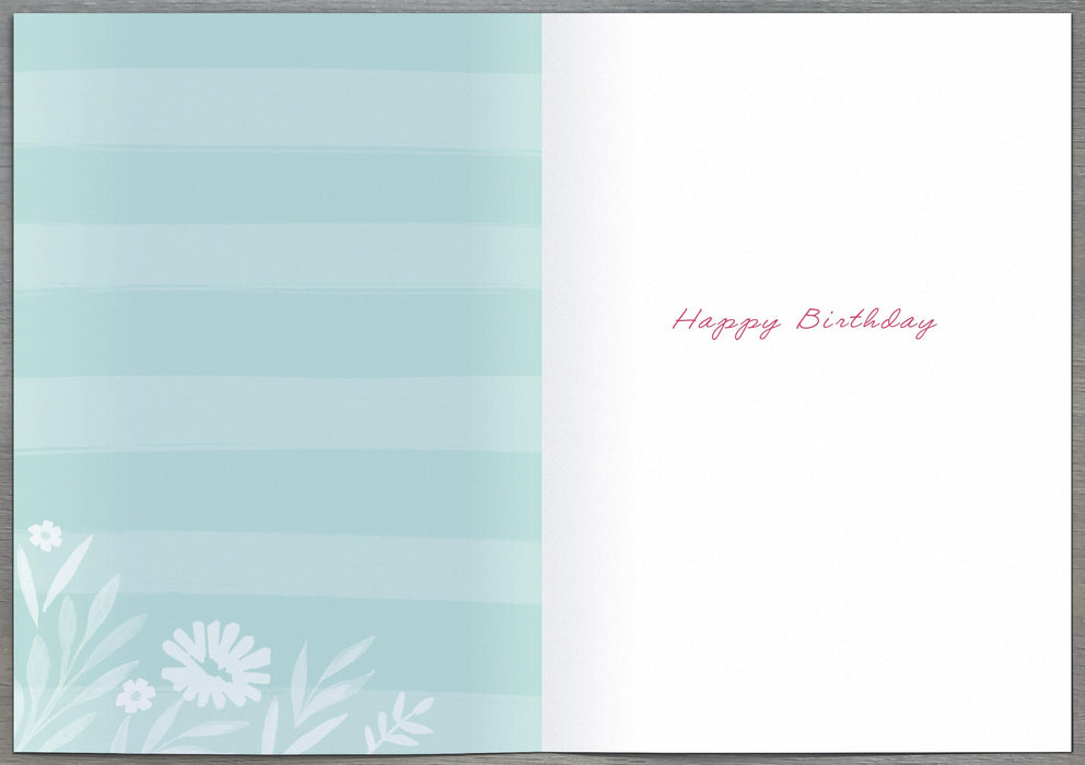 Nutmeg Birthday Card for Friend, Cute Design