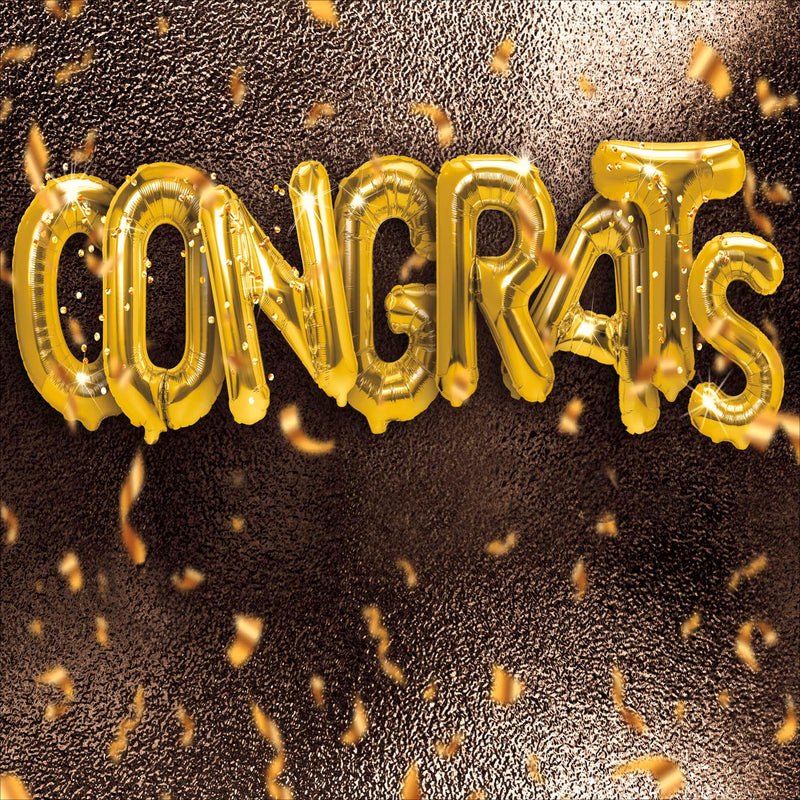 Camden Photographic | Congratulations Card | Conventional Design | With Envelope