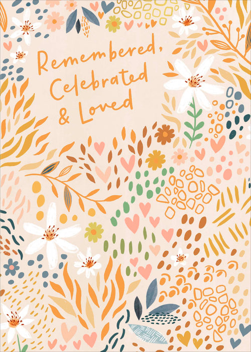 Carlton Sympathy Card for Conv, Conv Design