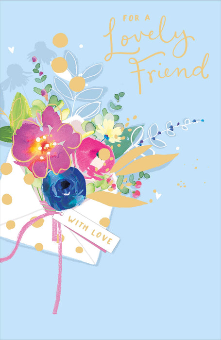 Gibson Birthday Card for Friend, Conv Design