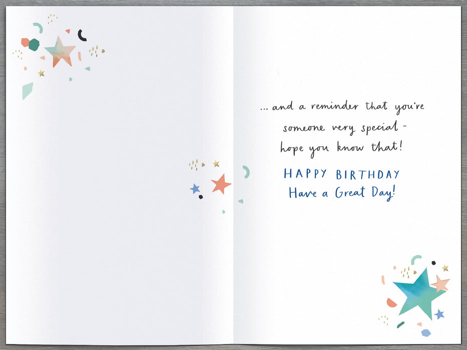 Gibson Birthday Card for Someone, Conv Design