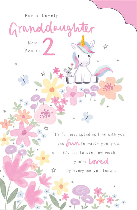 Gibson Birthday Card for 2nd, Juv Design