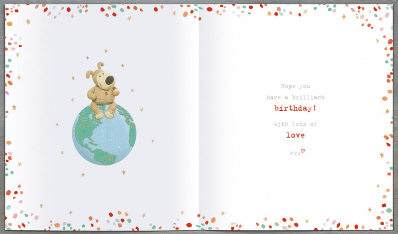 Boofle | Birthday Card 21st Cute | Happy Birthday Gifts | With Envelope