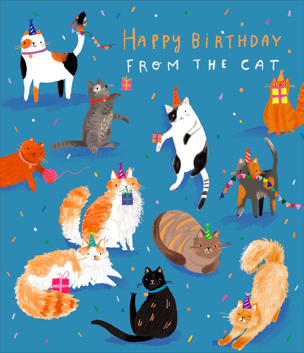 Carlton Birthday Card for From, Conv Design