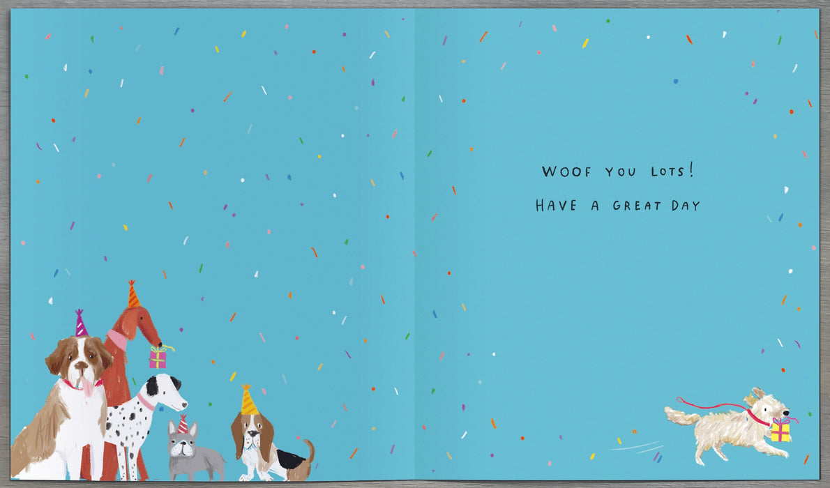 Carlton Birthday Card for From, Conv Design