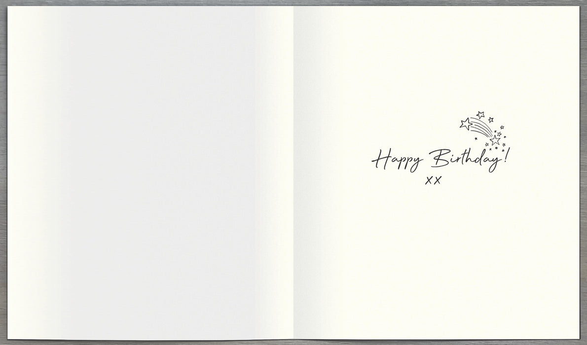 Love and Doodles Birthday Card for 40th, Conv Design