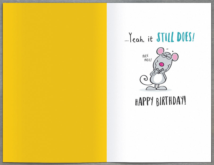 Giggles Birthday Card for 30th, Hum Design