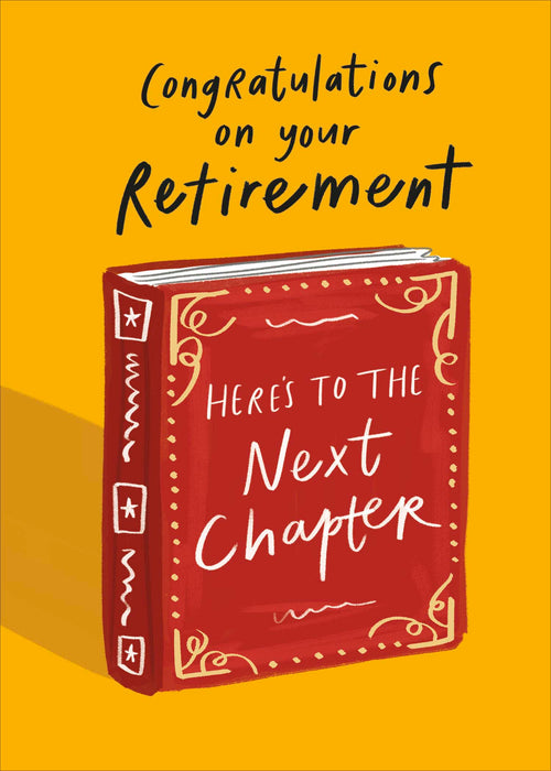 Carlton Congrats Card for Retirement, Conv Design