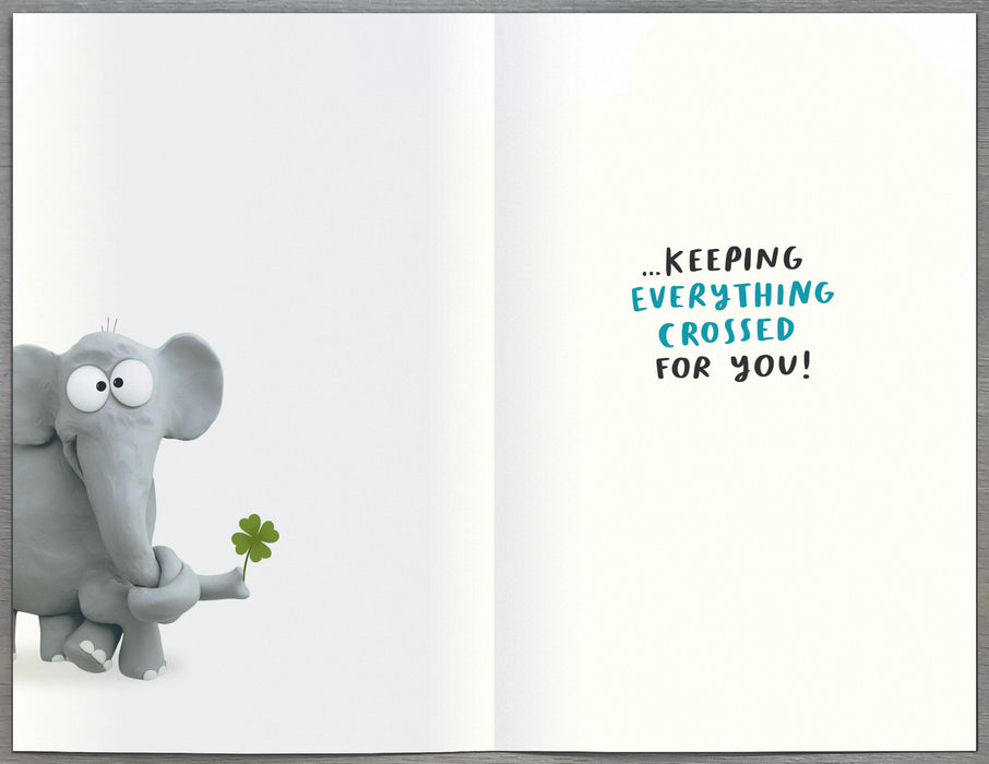 Crackers Good Card for Luck, Hum Design