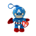 Ty Key Clip - Captain America (Marvel) soft toy