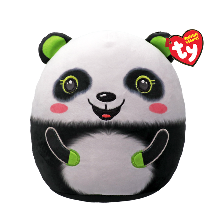 Ty Squishy Beanies 14" - Bonsai the Panda soft toy