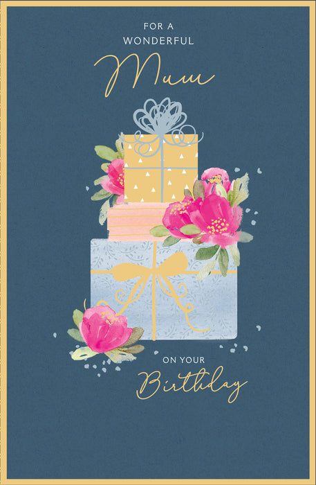 Gibson Birthday Card for Mum, Conv Design
