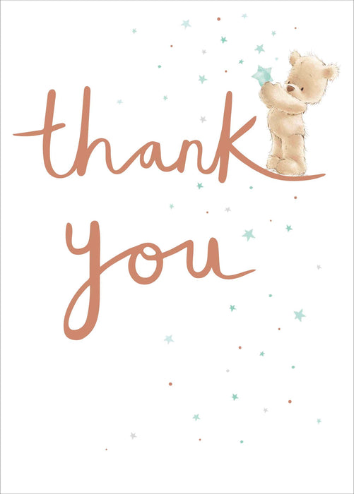 Nutmeg | Thank You Cute | Card & Gift | With Envelope