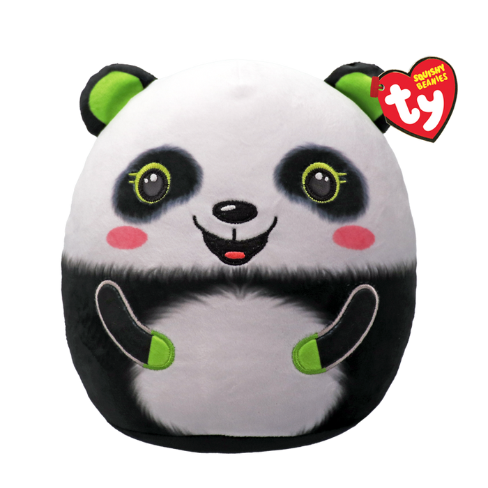 Ty Squishy Beanies 10" - Bonsai the Panda soft toy
