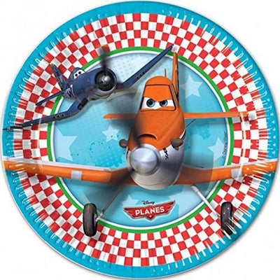 Disney Planes 20cm Paper Plates (Pack of 8)