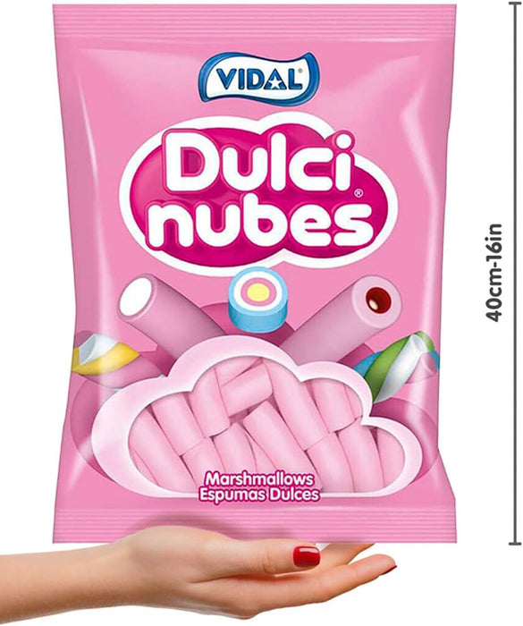 Vidal Vanilla Flavour Marshmallows Dulci nubes - Full Bag - BB 06/2025