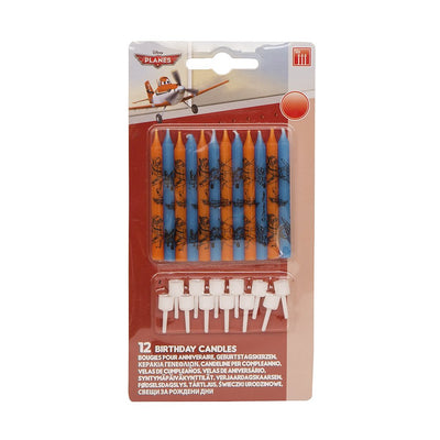 Disney Planes Birthday Candles Pack Of 12