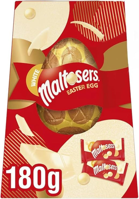 Maltesars White Chocolate Easter Egg 180g (2 Full Size Bags)