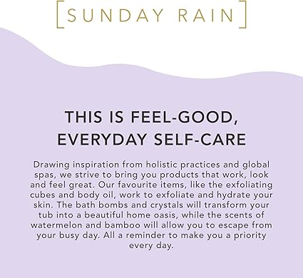 Sunday Rain  Bath Salts Lavender and Cedarwood, 500g