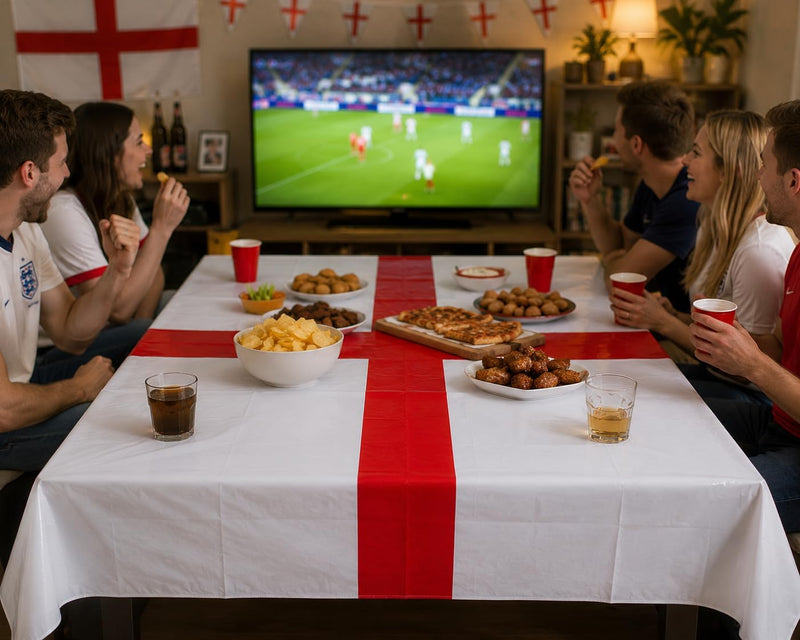 PMS England Plastic Table Cover 180cm x 120cm