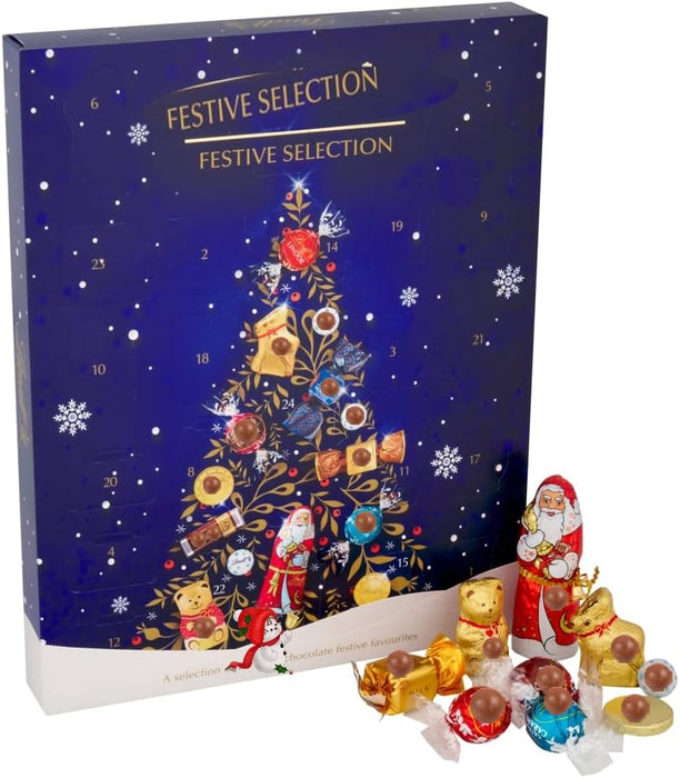 Lindt Lindor Festive Selection Advent Calendar 289g