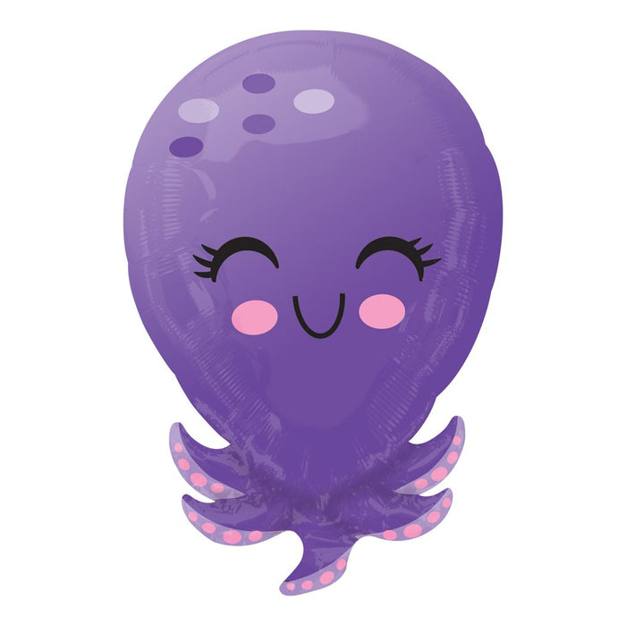 Octopus Foil Balloon (Optional Helium Inflation)