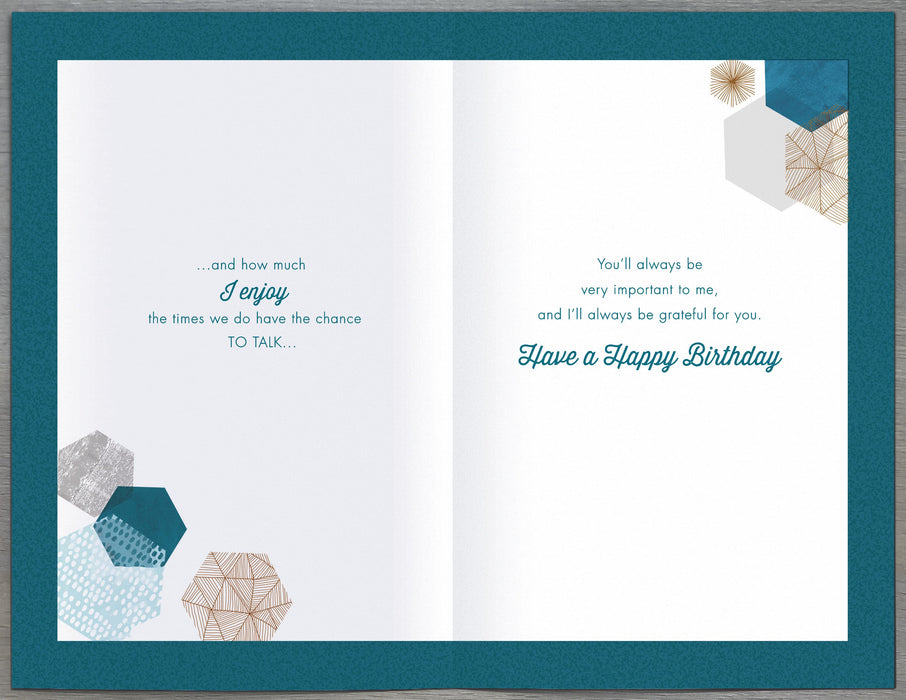 Carlton | Birthday Card Brother | Happy Birthday Gifts | Him, Boys, Men | With Envelope