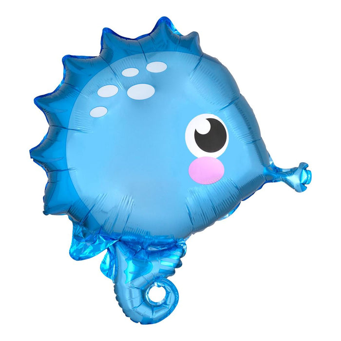 Seahorse Foil Balloon (Optional Helium Inflation)