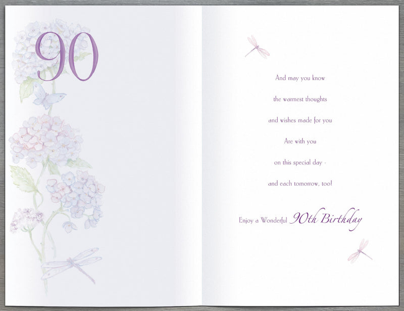 Kathryn | Birthday Card 90th | Happy Birthday Gifts | With Envelope