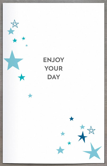 Gibson | Birthday Card 18th Grandson | Happy Birthday Gifts | With Envelope