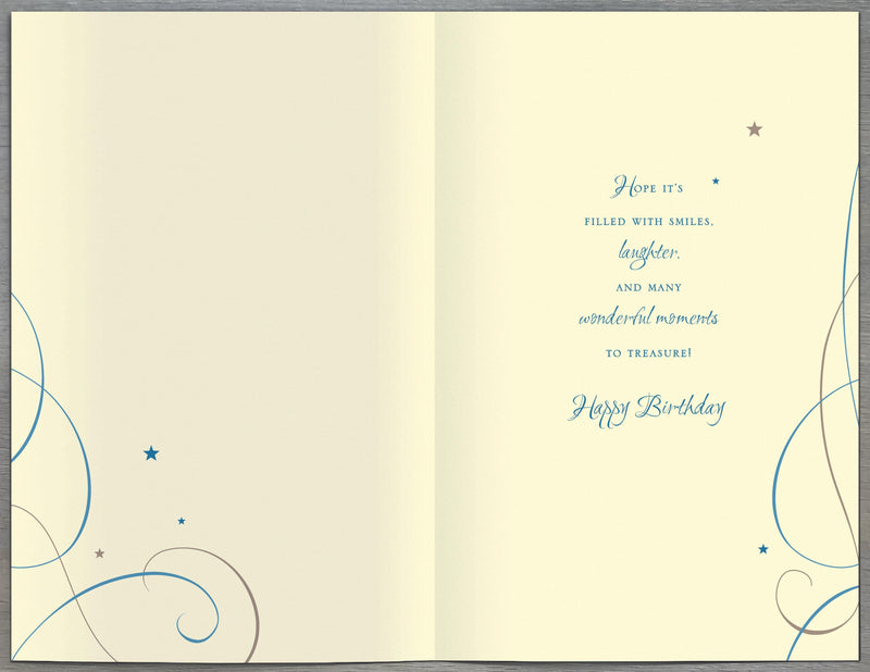 Gibson | Birthday Card 80th Male | Happy Birthday Gifts | With Envelope