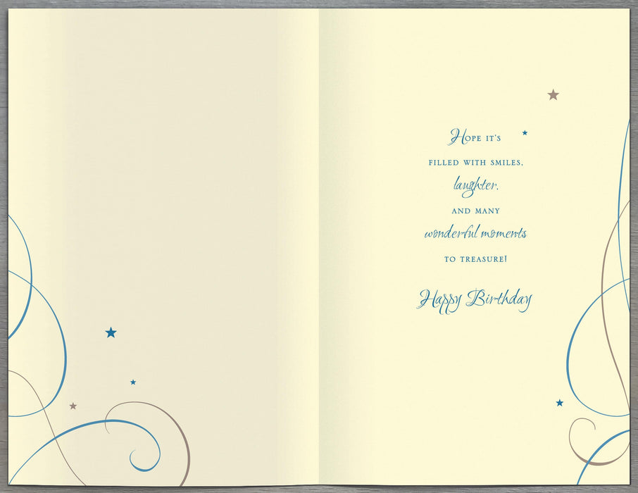 Gibson | Birthday Card 80th Male | Happy Birthday Gifts | With Envelope