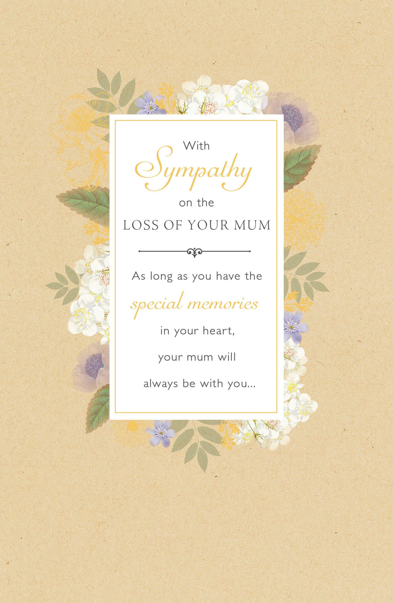 Royal | Sympathy Loss Of Mum | Card and Gift | With Envelope