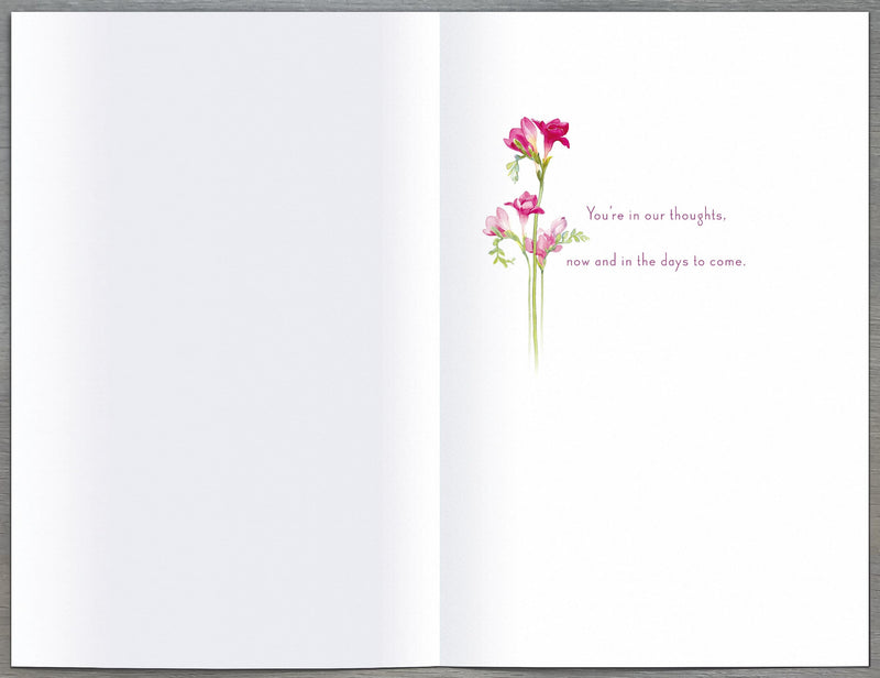 Irridescence | Sympathy Our Wish | Card and Gift | With Envelope