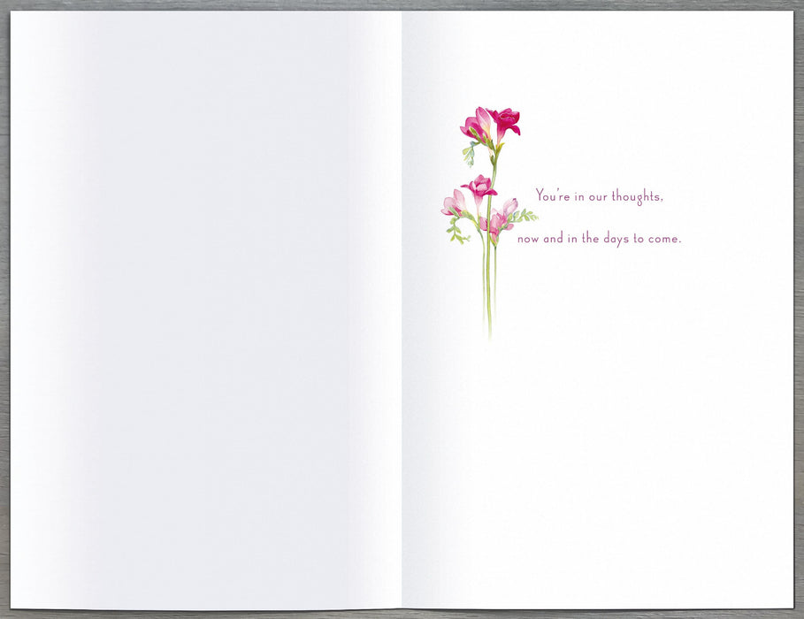 Irridescence | Sympathy Our Wish | Card & Gift | With Envelope