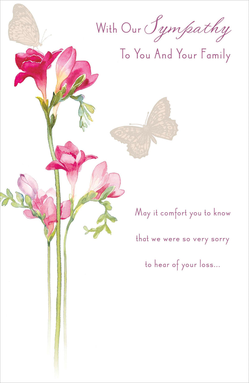Irridescence | Sympathy Our Wish | Card and Gift | With Envelope