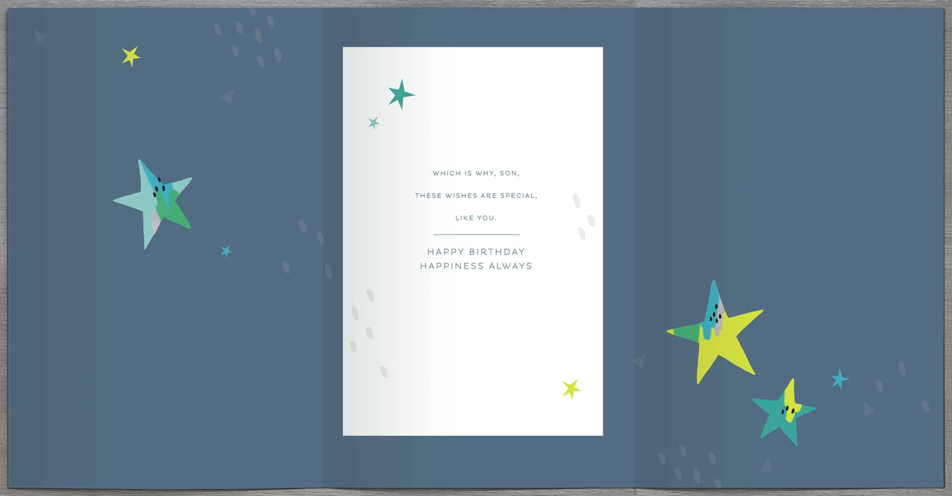 Gibson Birthday Card for Son, Conv Design