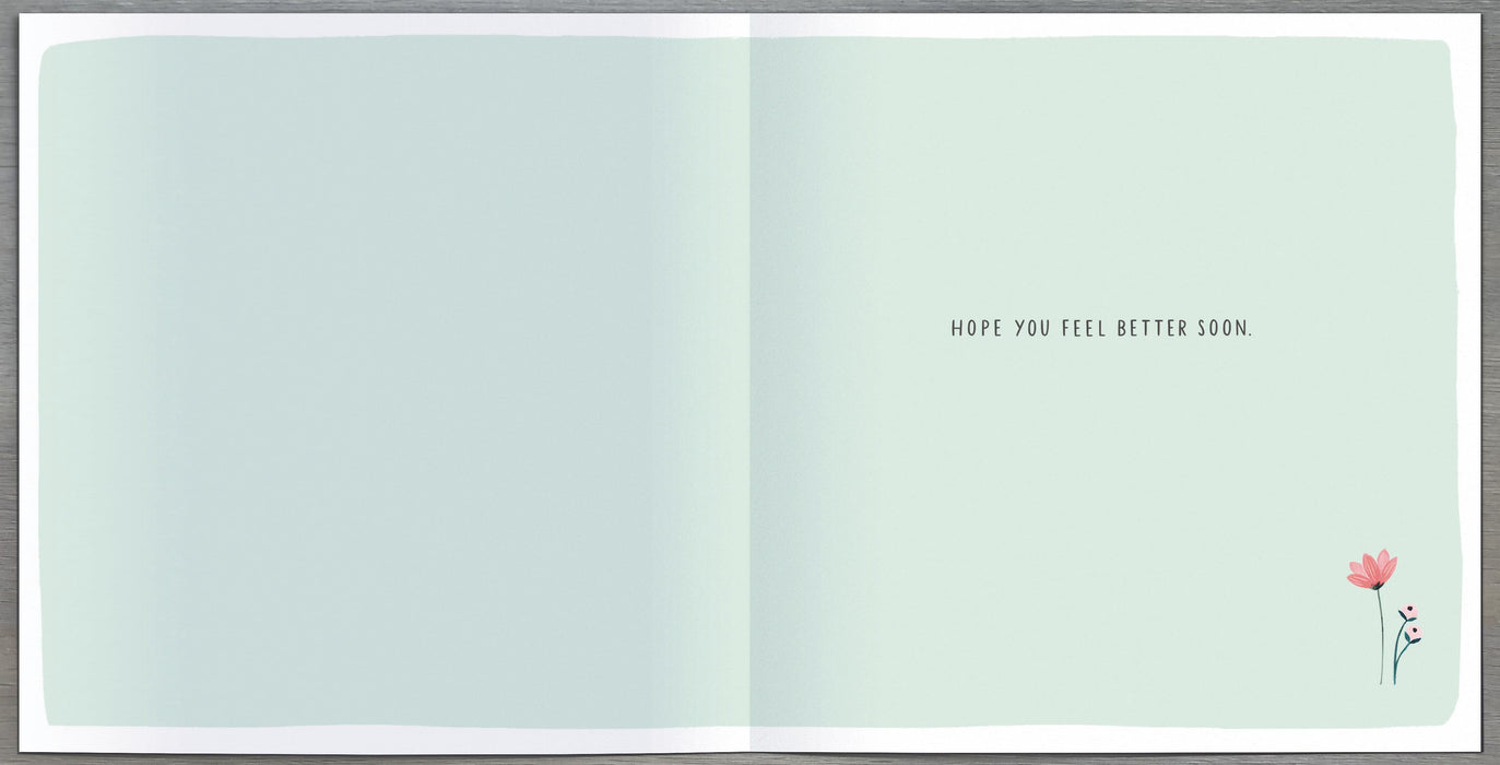 Lemon Daisy Get Card for Well, Conv Design