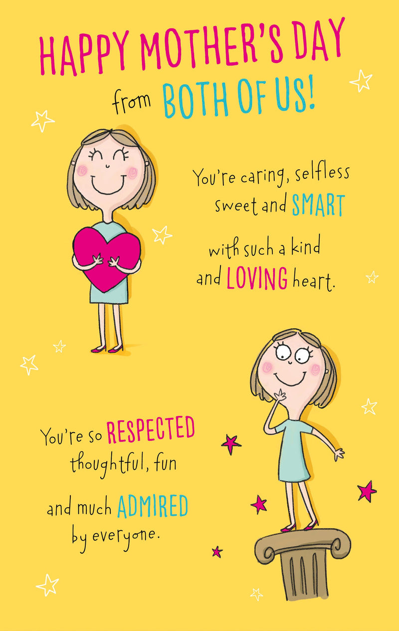 Giggles Mother's Day Card for Mum, Humorous Design, 657834