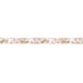 Foil Pink Gingham 1st Birthday Banner 12 ft Long Fold